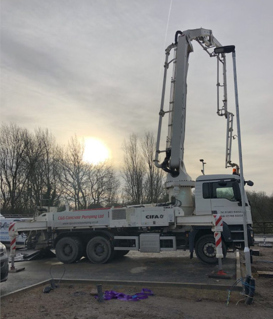 Concrete pumping