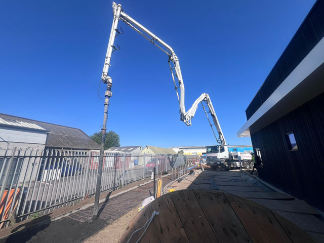 Commercial Concrete Pumping
